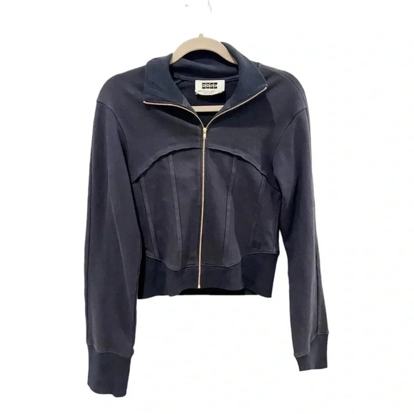 EENK XIP Buistier Zip-up Top Jacket Navy - Picture 4 of 10
